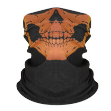 Outdoor Skull Neck Bandanas Ring Multifunctional Seamless Tubular Magic Tube Scarf for Baby Kids Headband Hijab