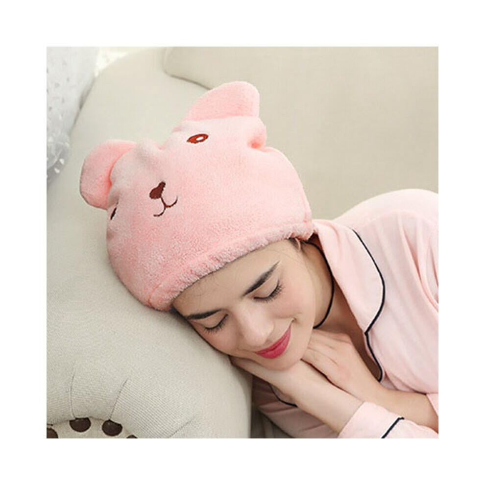Multicoloured Cartoon Microfiber Hair Wrap Caps Hair Accessories Turban Bathroom Shower Cap Quickly Towel Drying Towel Hats Women Sauna Cap