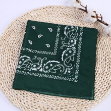 Rock Girls Hair Accessories Bandana Square Scarf Female Bandanas Headwear Women Hair Tie Band Head Scarf