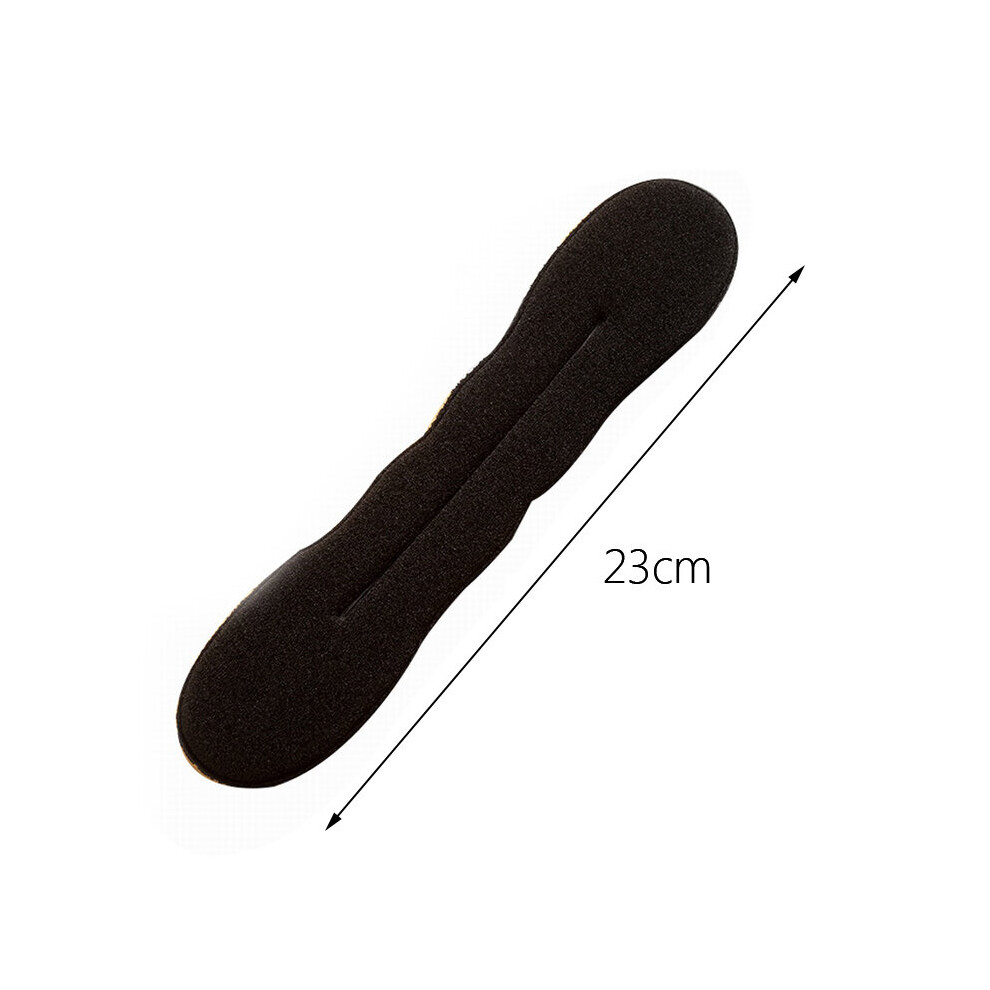 size Sponge Hair Styling Donut Bun Curler Maker Ring Magic Foam Donut Twist Tool Hair Clip and