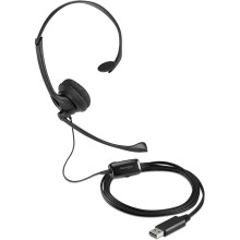 Kensington K80100WW USB Mono Headset with Inline K80100WW