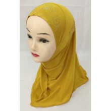More colors Small girl hijab Children MUSLIM HIJAB (suits about 0-8years old))