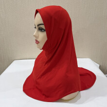 S Size Latest Muslim Hijab High Density Chin with Triangular Scarf Headband Suitable for 5-10 Year Old Girls Hijab