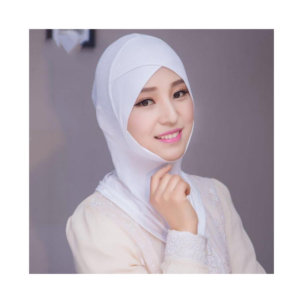 Stretch Turban cap Direct Supply Modal Islamic Caps Muslim Monochrome Women's Bottom Caps Hijab-image-OPC-PBQG6MX-NEW