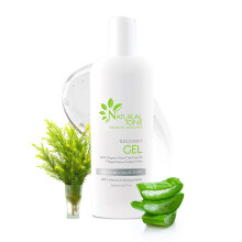 Natural Tone Organic Aloe & Tea Tree Recovery Gel 177ml – Soothes Sunburn, Prickly Heat, Insect Bites & Irritations
