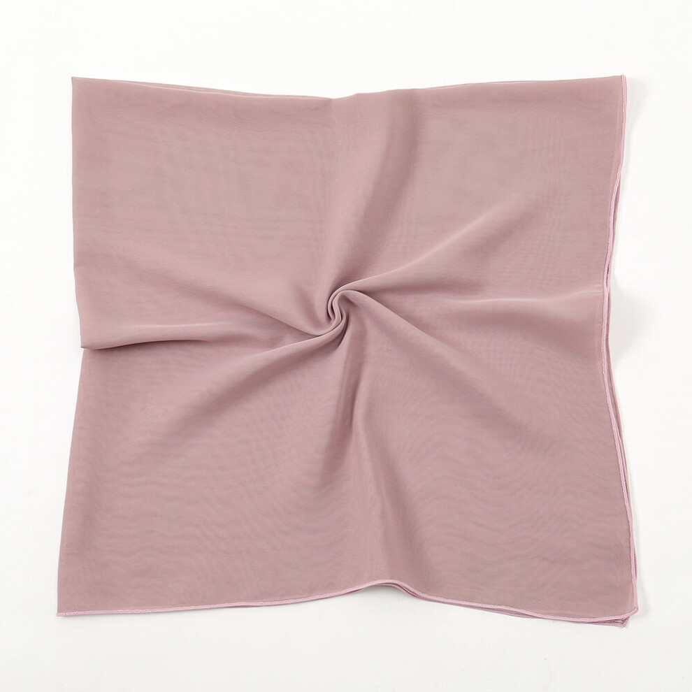 Good Stitch Hemming Chiffon Square Scarf Women Muslim Hijab Solid Headscarf Wraps Headband Foulard Bandana Bufandas 110cm*-image-OPC-PBQGBP2-NEW