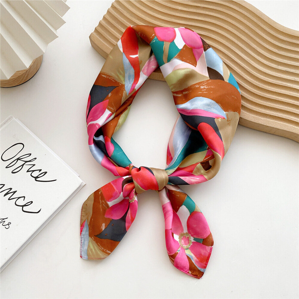 Lady Hair Silk Scarf Large Shawl and Wraps Bandana Print Neckerchief Women Scarves Hijab Accessories Summer FJ730-image-OPC-PBQGBPW-NEW