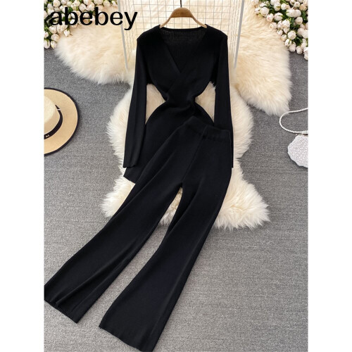 2 piece sweater pants hot sale set