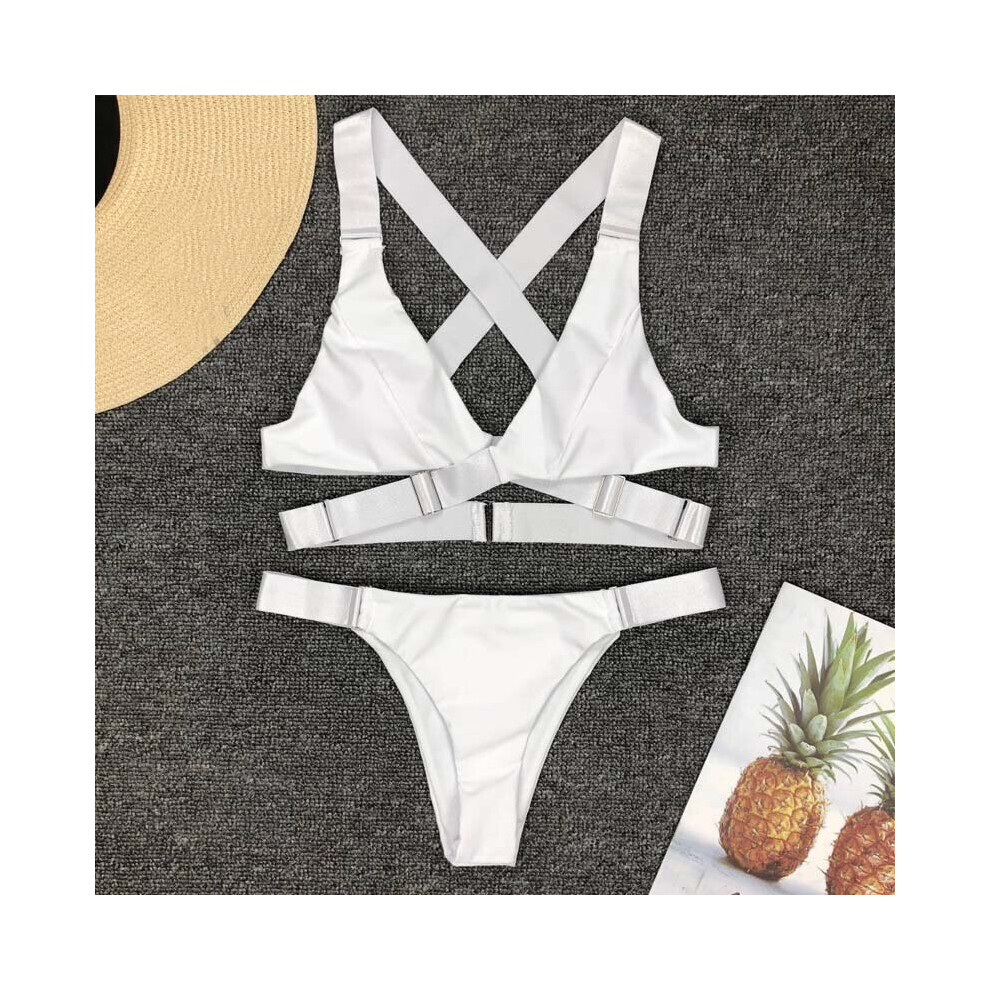 low waist swimming suit women biquini mulher padded bikini cheeky bottom red tankini thong swimwear ladies beachwear-image-OPC-PBQGMD7-NEW