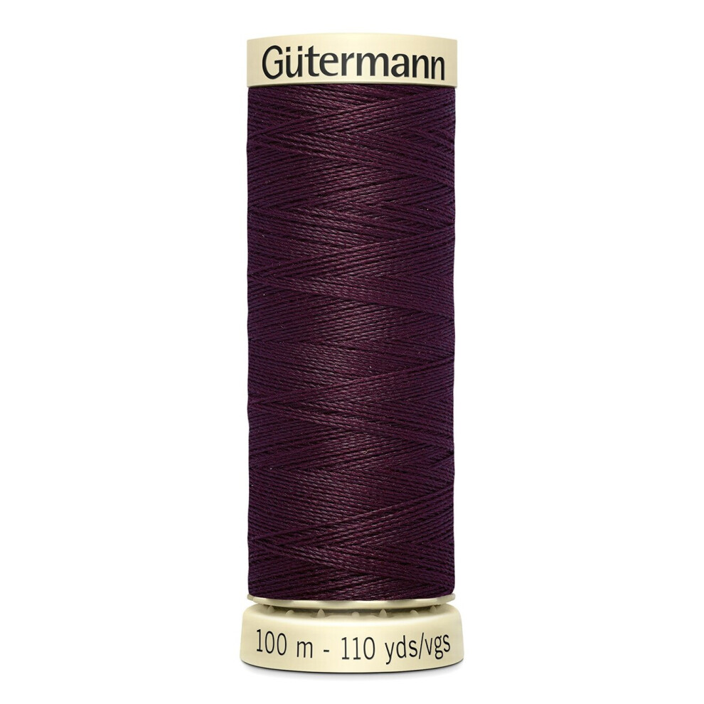 Gutermann Sew-All Thread 110yd-Wine 100P-455