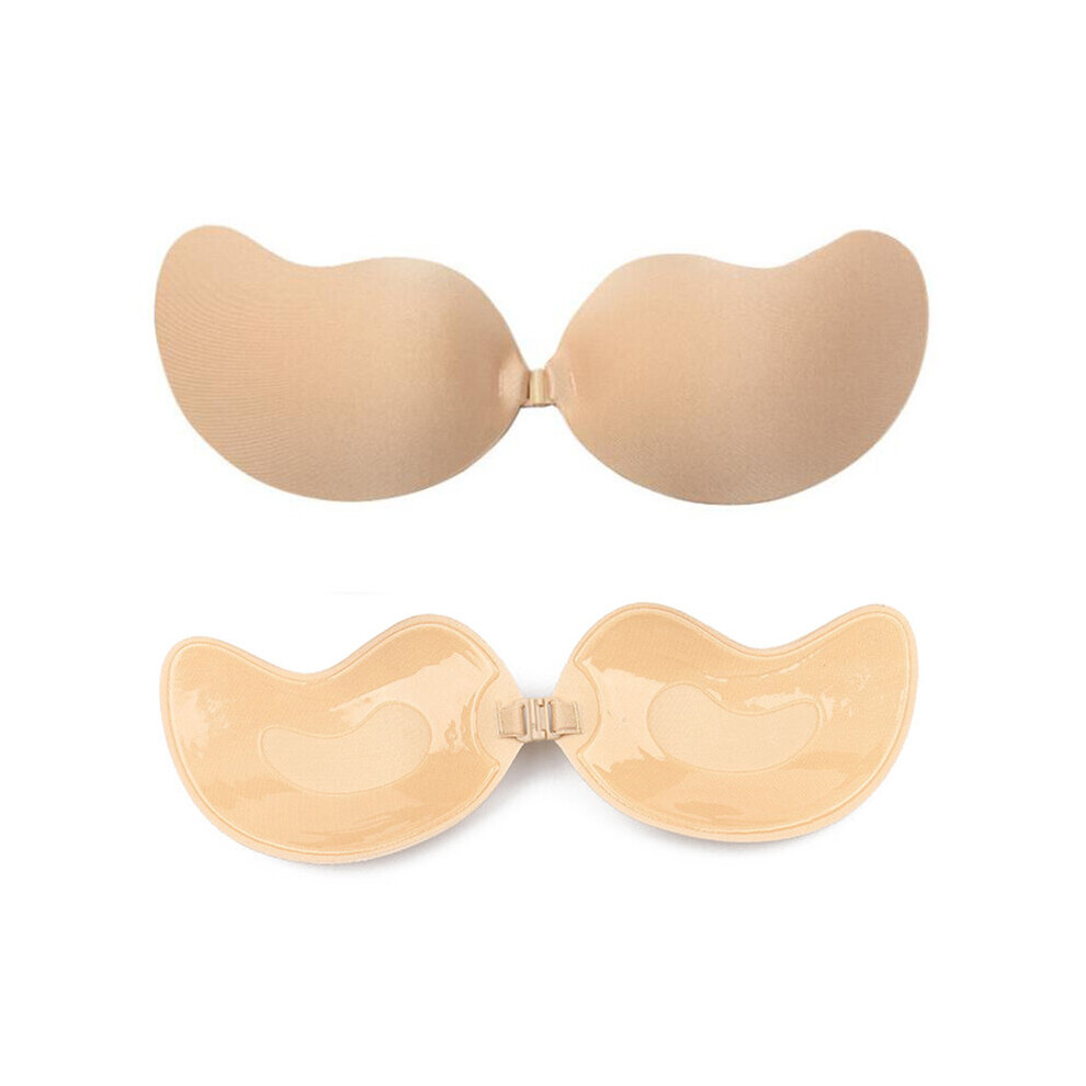 Mango Silicone Self Adhesive Chest Pads For Swimwear Bikini Set Women Invisible Push Up Bathing Suit Breathable Bikinis Swimsuit