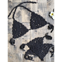 Women Sexy Micro Mini Bikini Thong Underwear G-String Bra Swimwear Sleepwear High Swimwear