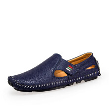 (blue Beige-40 7.5) Moccasins For Men Loafers Summer Walking Breathable Casual Shoes Men Driving Boats Men Shoes Flats