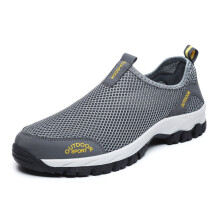 (lq1812 huise Assorted-39 6.5) Summer Mesh Men Casual Shoes Water Sneakers Men Outdoor Walking Shoes Trainers Breathable Slip-on Mens Loafers Zapatillas Hombre