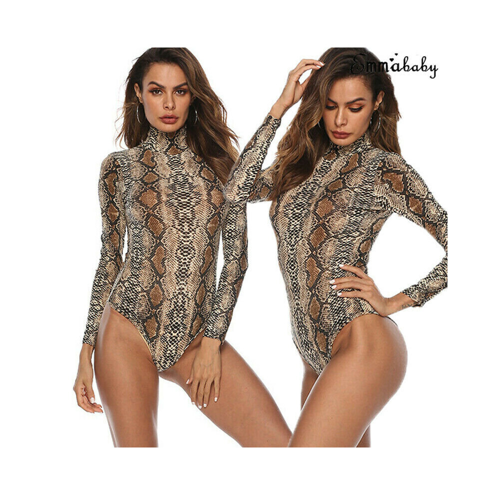 Bodysuit For Women Long Sleeve Sexy Body Suit High Cute Thong