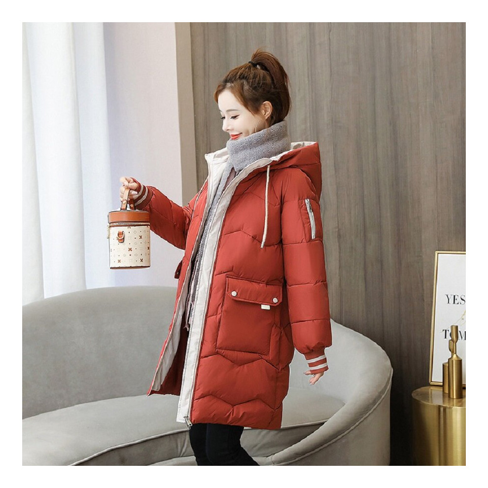 Women's Coats Fitted With Hood Winter Coats For Women Thicken Fleece Lined Parka Windproof Jackets With Faux Fur Hood Warm Puffer Jackets Outerwear Ladies Coats And Jackets Winter Sale Clearance