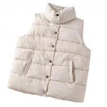 Newest Autumn Winter Women Waistcoat Sleeveless Waistcoat Pockets Buttons Down Vest Warm Coat Plus Size 2XL For Female