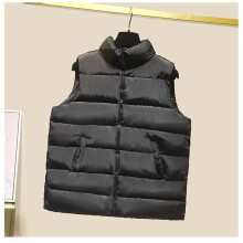Winter Cotton Down Vest Women Loose Waistcoat Bodywarm Jacket Cotton Padded Jacket Sleeveless Female Winter Waistcoat