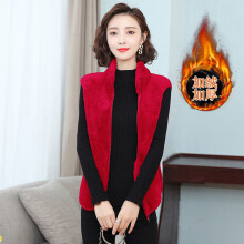 4XL Sleeveless Vest Women Spring Autumn Long Vest Female Waistcoat Sleeveless Jacket Women Zipper Fleece Fur Vests