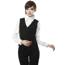 ! Plus Size Red Women's Vest Work Wear Slim Short Veste Femme Spring Waistcoat Office Lady Sleeveless Jacket