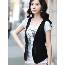 MS spring all-match slim suit vest vest / small vest vest size dress female