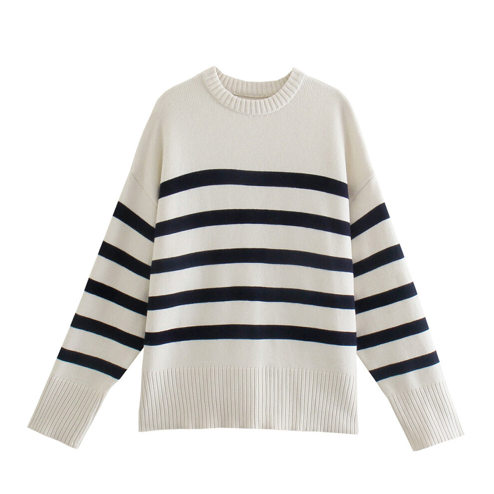 Striped Sweater Casual Sweaters For Ladies Striped Sweater