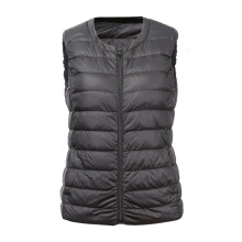 Autumn Winter Women Sleeveless Waistcoat Jacket Ultra Light Duck Down Vest Female Short Vest Outwear Oversize 7XL