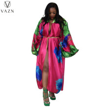 Spring Open Stitch Young Retro Holiday Chiffon Nature Overalls Casual Lazy Full Sleeve Women Long Loose Outwears