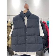 Lagabogy Winter Women Ultra Light Down Vest Female Casual Loose Waistcoat Duck Down Gilet Single-Breasted Coat