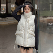 Warm Women's Short Vest Coat Autumn Winter Pockets Casual Ladies Sleeveless Jacket Solid Waistcoat for Female