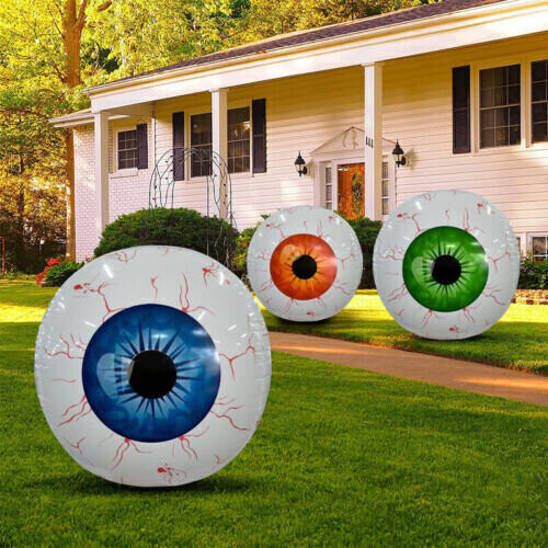 6xLarge Halloween Inflatable Eyeball Halloween Eyeballs Outdoor Party Decor Gift on OnBuy
