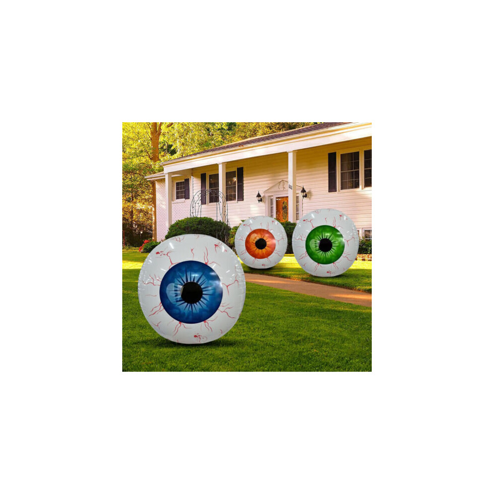 Bghone 6XLarge Halloween Inflatable Eyeball Halloween Eyeballs Outdoor Party Decor Gift