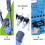 110X Handle Riveter Nut Rivnut Gun Wrench Tools Kit M3-M12 Set 5