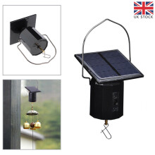 Solar Powered Wind Spinner Solar Motor Garden Hanging Ornament Electric Tools
