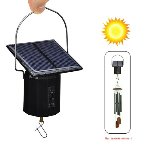 Solar Powered Wind Spinner Solar Motor Garden Hanging Ornament Electric Tools 2