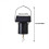 Solar Powered Wind Spinner Solar Motor Garden Hanging Ornament Electric Tools 2