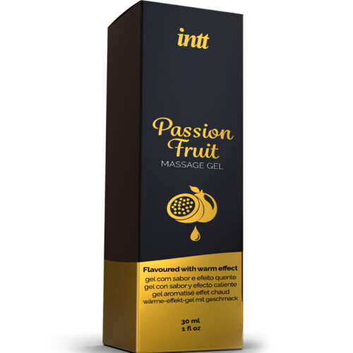 INTT - PASSION FRUIT FLAVORED MASSAGE GEL WITH HEAT EFFECT 2