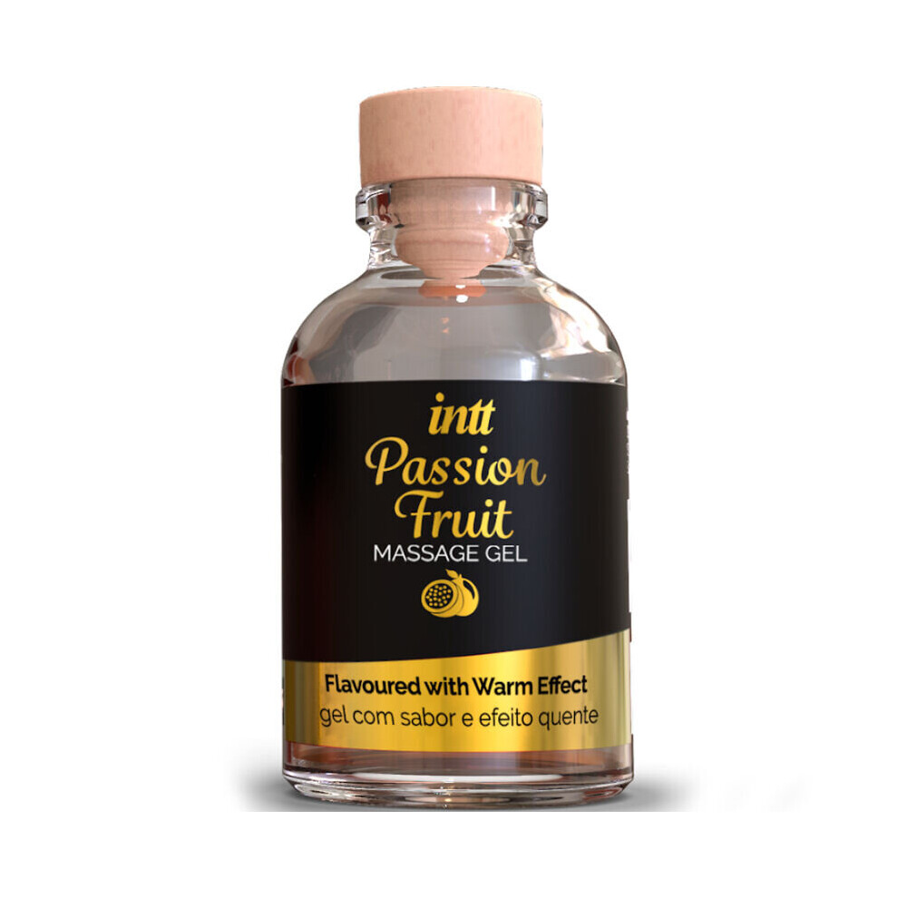 Intt - Passion Fruit Flavored Massage Gel With Heat Effect
