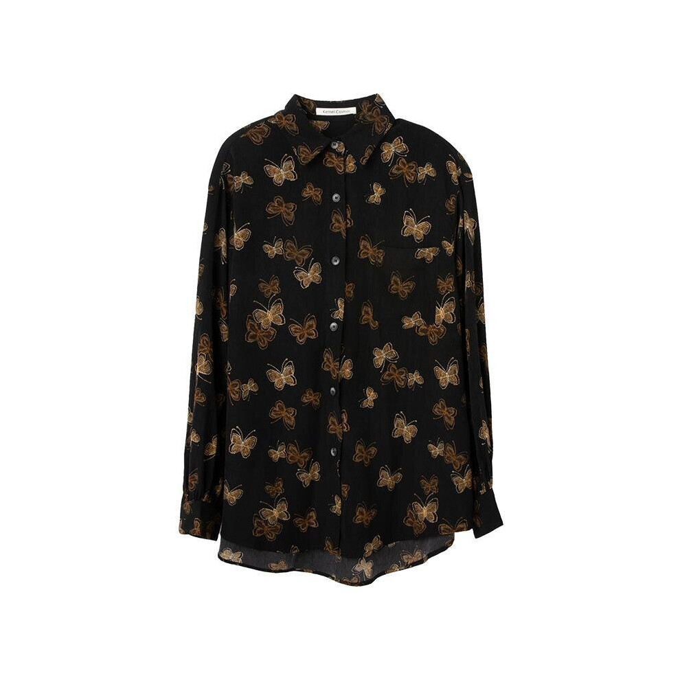 Shirts Women Loose Print Long Sleeve Vintage Creativity Style Streetwear Stylish Feminino Blouses All-match-image-OPC-PBQJHZF-NEW