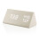 (White) Wooden LED Digital Alarm Clock Humidity Displaying 4