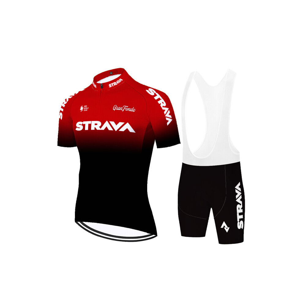 (red L) 2023 Men's Cycling Jersey Short Sleeve