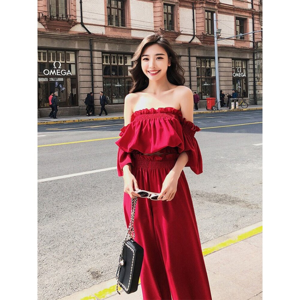 Summer Women Two Piece Sets Women Set 2 Piece Suit Chiffon Clothes