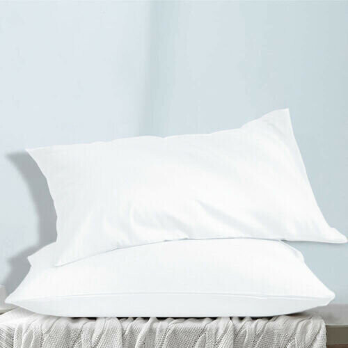Imperial Rooms (White, Pillow Case Only) 2-Pack Deep Fitted Sheet 25CM Mattress Bed Sheets