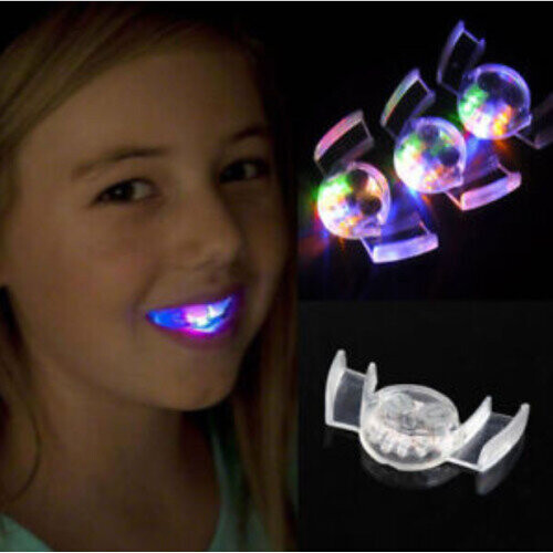 3pcs Flashing Teeth Braces Led Light Mouth Guard 1