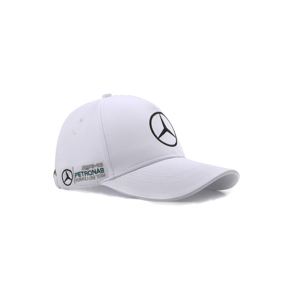 Mengzhituo (White) Mercedes-Benz Theme Logo Baseball Cap
