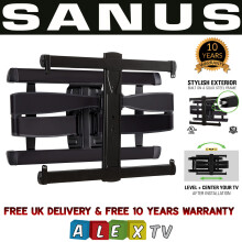 SANUS VXF730 Premium TV Wall Mount Advanced Full Motion for 46in to 95inLED TVs
