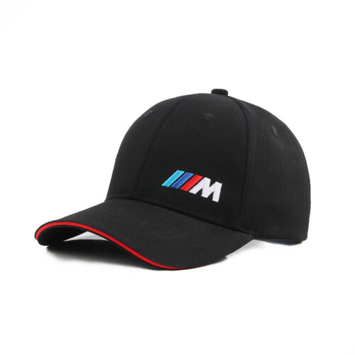(M-black) Car logo baseball cap BMW racing cap