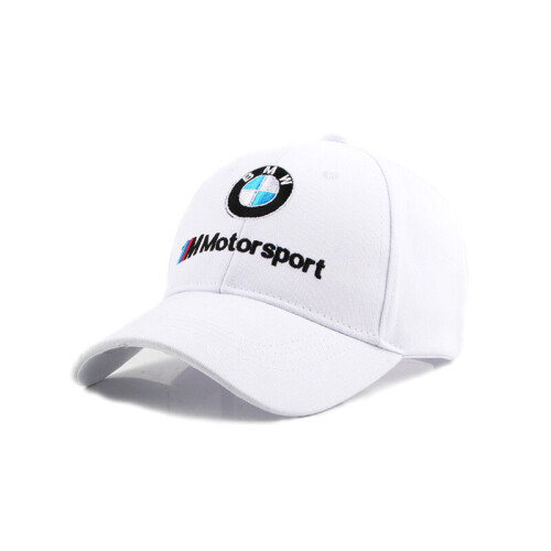 (Original label M white) Car logo baseball cap BMW racing cap