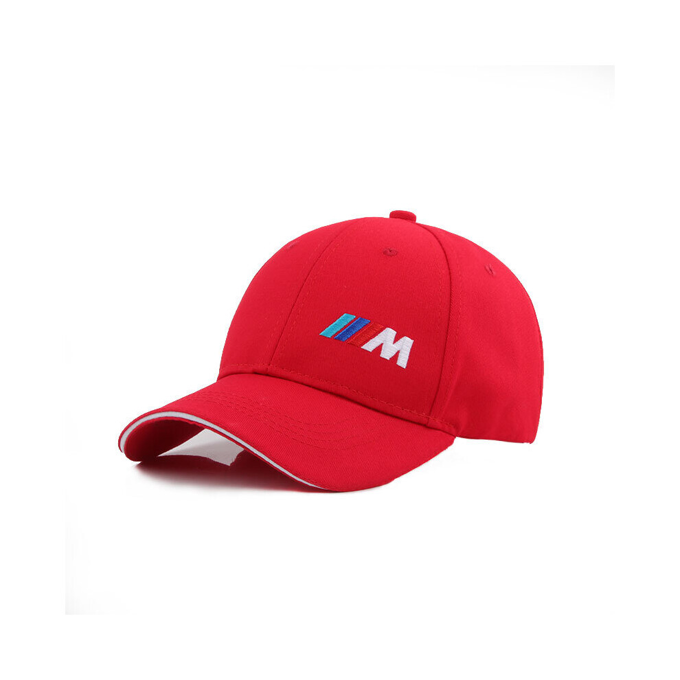 Mengzhituo (M Red) Car Logo Baseball Cap Bmw Racing Cap