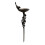 Selections Ornate Cast Iron Bird Bath Ground Stake 1
